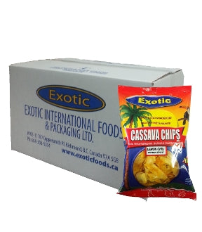 Cassava Chips -  Lemon Chili (Case of 12)